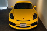 ポルシェ ケイマン(Type981) GT4 6MT 左H スポーツクロノ スポーツエグゾースト レザーインテリア/イエローステッチ 中古車 中古車