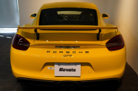 ポルシェ ケイマン(Type981) GT4 6MT 左H スポーツクロノ スポーツエグゾースト レザーインテリア/イエローステッチ 中古車 中古車