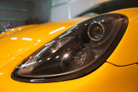 ポルシェ ケイマン(Type981) GT4 6MT 左H スポーツクロノ スポーツエグゾースト レザーインテリア/イエローステッチ 中古車 中古車