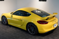 ポルシェ ケイマン(Type981) GT4 6MT 左H スポーツクロノ スポーツエグゾースト レザーインテリア/イエローステッチ 中古車 中古車