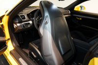 ポルシェ ケイマン(Type981) GT4 6MT 左H スポーツクロノ スポーツエグゾースト レザーインテリア/イエローステッチ 中古車 中古車