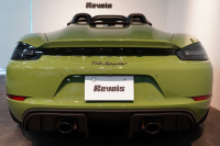 ポルシェ 718スパイダー 6MT ワンオーナー 左H PTSカラー/オリーブグリーン PCCB レザーインテリア 中古車 中古車