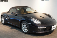 ポルシェ ボクスター(Type987) PDK 後期モデル 左H スポーツクロノ バサルトブラック PC入庫歴17回 中古車 中古車