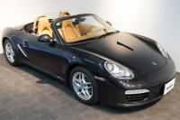 ポルシェ ボクスター(Type987) PDK 後期モデル 左H スポーツクロノ バサルトブラック PC入庫歴17回 中古車 中古車