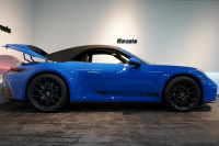 ポルシェ 911(Type992) Carrera Cabriolet PDK 後期モデル(Type992.2) ワンオーナー OP253 ルガーノブルー スポクロ スポエグ 20/21インチRSSpyderホイール 中古車 中古車