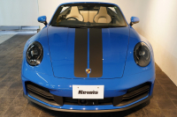 ポルシェ 911(Type992) Carrera Cabriolet PDK 後期モデル(Type992.2) ワンオーナー OP253 ルガーノブルー スポクロ スポエグ 20/21インチRSSpyderホイール 中古車 中古車