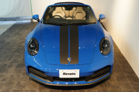 ポルシェ 911(Type992) Carrera Cabriolet PDK 後期モデル(Type992.2) ワンオーナー OP253 ルガーノブルー スポクロ スポエグ 20/21インチRSSpyderホイール 中古車 中古車